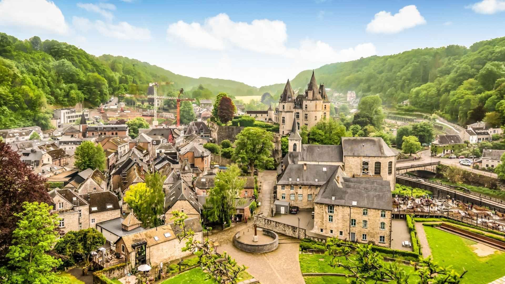 Bezoek Durbuy in België